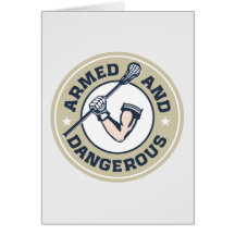 Armed and Dangerous Greeting Card
