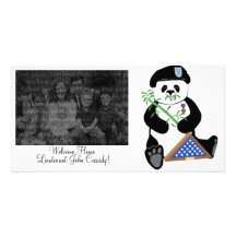 Armed Forces Day Panda Photo Template Card Picture Card