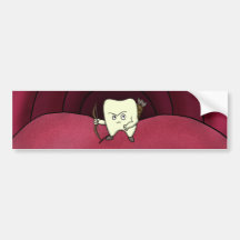 Armed to the teeth bumper stickers