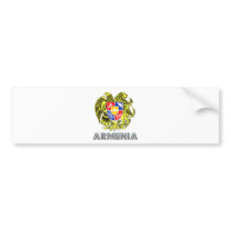 Armenia Coat of Arms Bumper Stickers