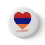 Armenia Flag Heart Pin