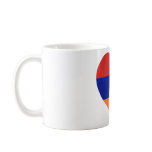 Armenia Flag Heart Mugs