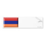 Armenia Flag Jewel Bumper Sticker