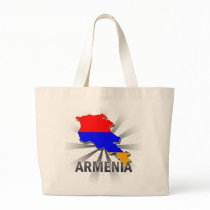 Armenia Flag Map 2.0 Canvas Bag