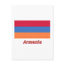 Armenia Flag with Name Postcards