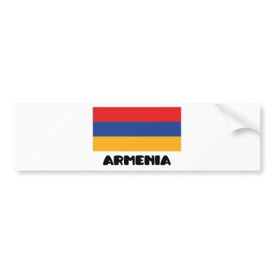 Armenia / Hayastan Bumper Sticker by allovertheworld