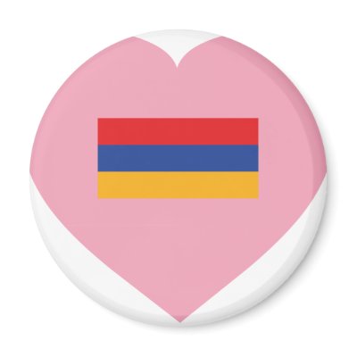 Armenia / Hayastan Fridge Magnet by allovertheworld