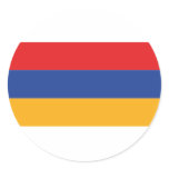 Armenia / Hayastan Round Stickers