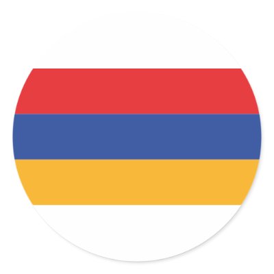 Armenia / Hayastan Round Stickers by allovertheworld