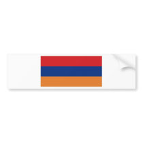 Armenia National Flag Bumper Stickers