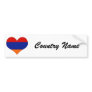 Armenia old bumper stickers