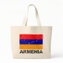 Armenia Vintage Flag Bag