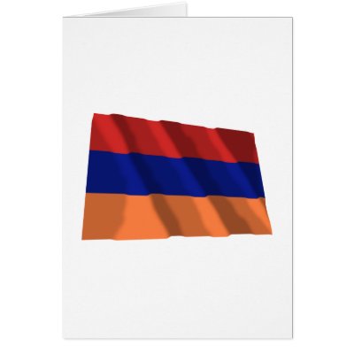 Armenia Waving Flag by Vexillophile