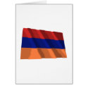Armenia Waving Flag cards