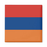 Armenian Flag Refrigerator Magnet