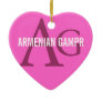 Armenian Gampr Breed Monogram Christmas Tree Ornament