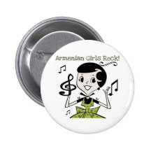 Armenian Girls Rock Pin