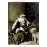 Armenian Woman Traditional Dress, circa 1800's Card