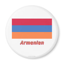 Armenien Flagge mit deutschem Namen