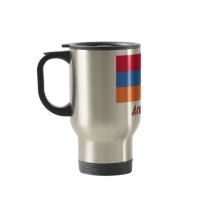 Armenien Flagge mit deutschem Namen Mug