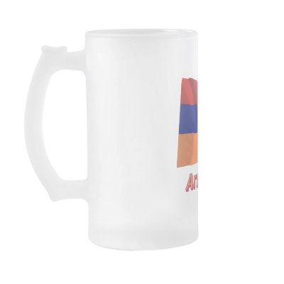 Armenien Fliegende Flagge mit deutschem Namen Mugs by Vexillophile