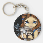 "Armful of Ferrets" Keychain