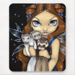 "Armful of Ferrets" Mousepad mousepads