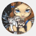 "Armful of Ferrets" Sticker stickers