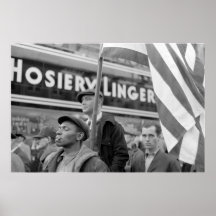 Armistice Day Celebration, 1930s Print