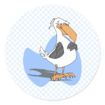 Armondo Albatross Round Sticker