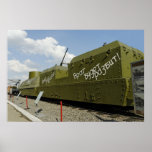 Armored train poster