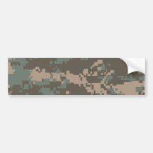 Army ACU Camouflage Bumper Stickers