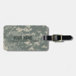 Army ACU Camouflage (Customizable) Bag Tags