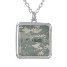 Army ACU Camouflage (Customizable) Custom Jewelry