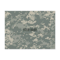 Army ACU Camouflage (Customizable) Postcard