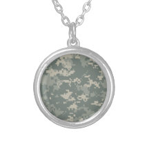 Army ACU Camouflage Pendant