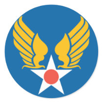 Army Air Corps Shield Stickers