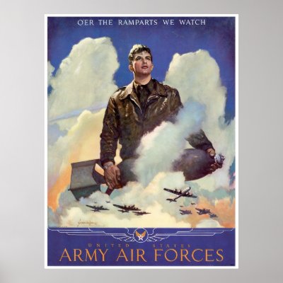 Army Air Forces Posters by RetroCommunications
