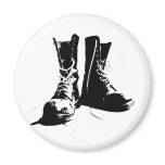 Army Boots Magnet