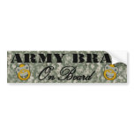 Army Brat On Board (Window Sticker) bumper stickers