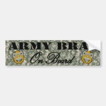 Army Brat On Board (Window Sticker) Bumper Sticker