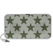 Army Brat Stars Travel Speakers