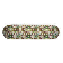 Army Colours Heart design Girls Skateboard