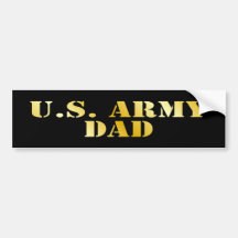 Army Dad Bumper Stickers