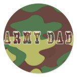Army Dad Camouflage Sticker