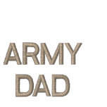 ARMY DAD EMBROIDERED POLO SHIRT