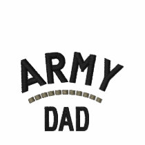 Army Dad Shirt Embroidered Shirt