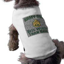 Army Dog, skull and crossbones Dog Clothes