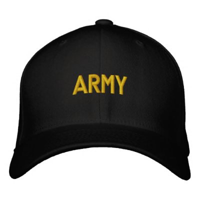 ARMY EMBROIDERED BASEBALL CAP