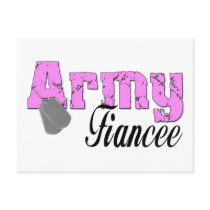 Army Fiancee Postcard